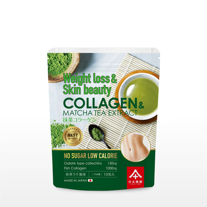 Японский зеленый чай с коллагеном