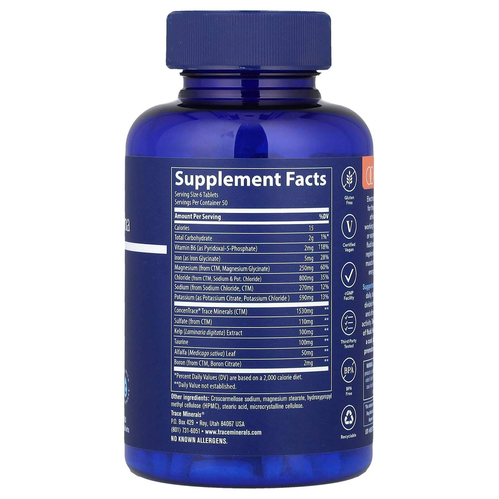 Trace, Electrolyte Stamina, 300 таблеток