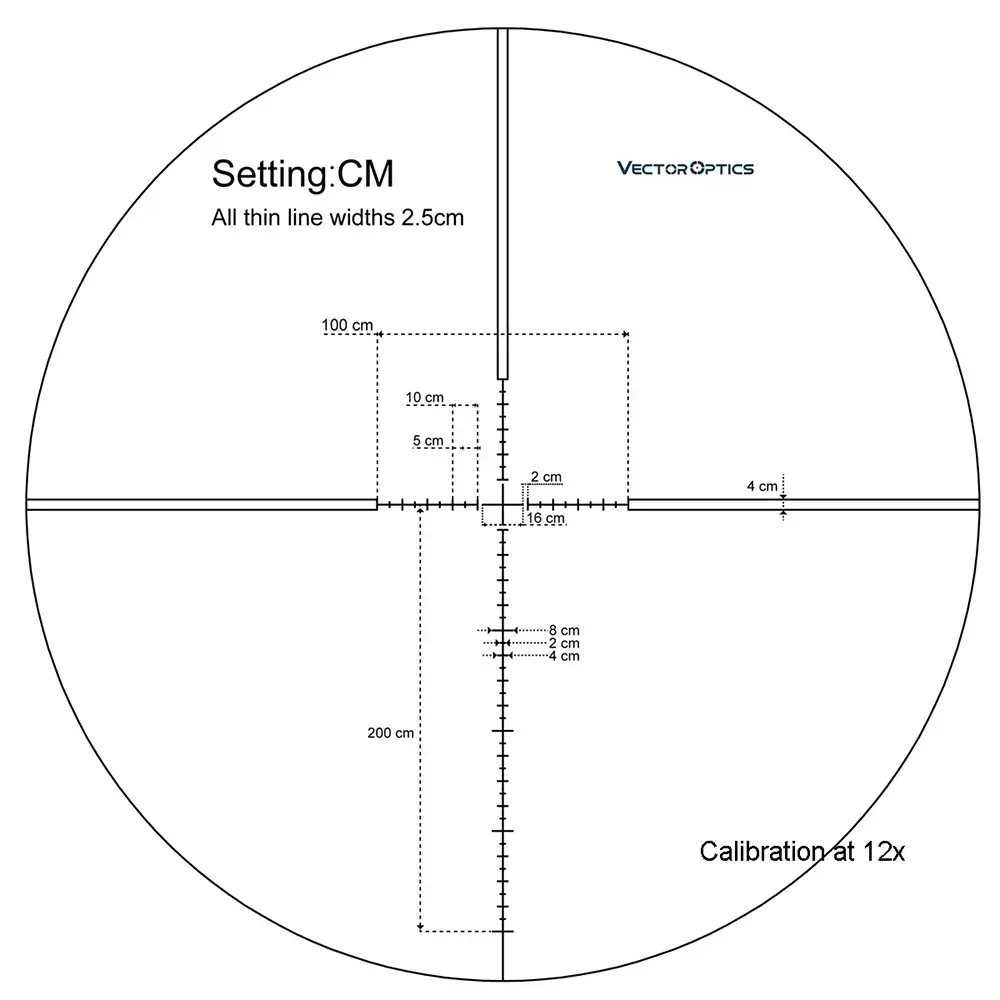 Прицел Vector Optics VEYRON 3-12х44, сетка FFP (SCFF-21)
