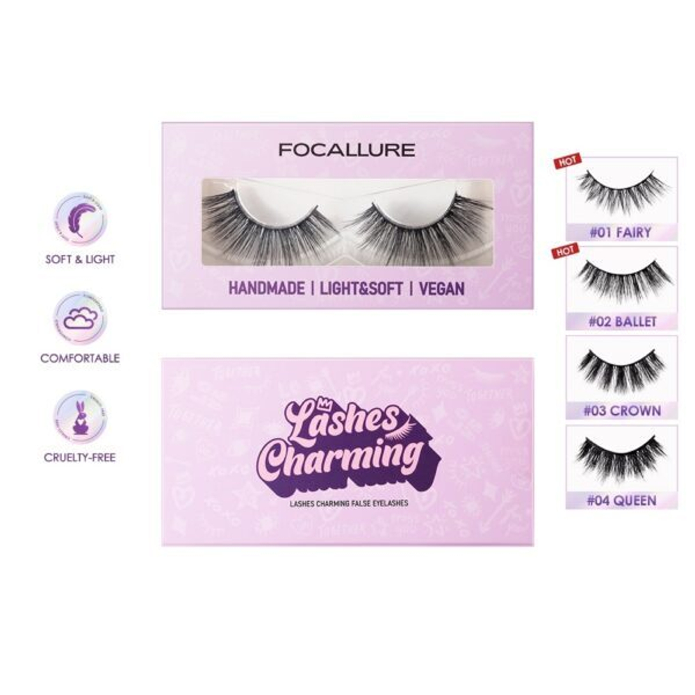 Focallure ресницы 01 Fairy