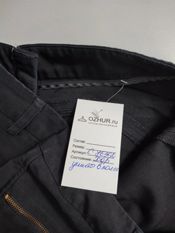 Брюки базовые черные 48 размер