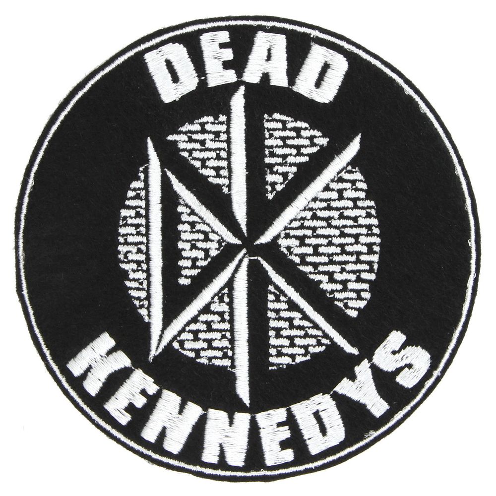 Нашивка с вышивкой группы Dead Kennedys