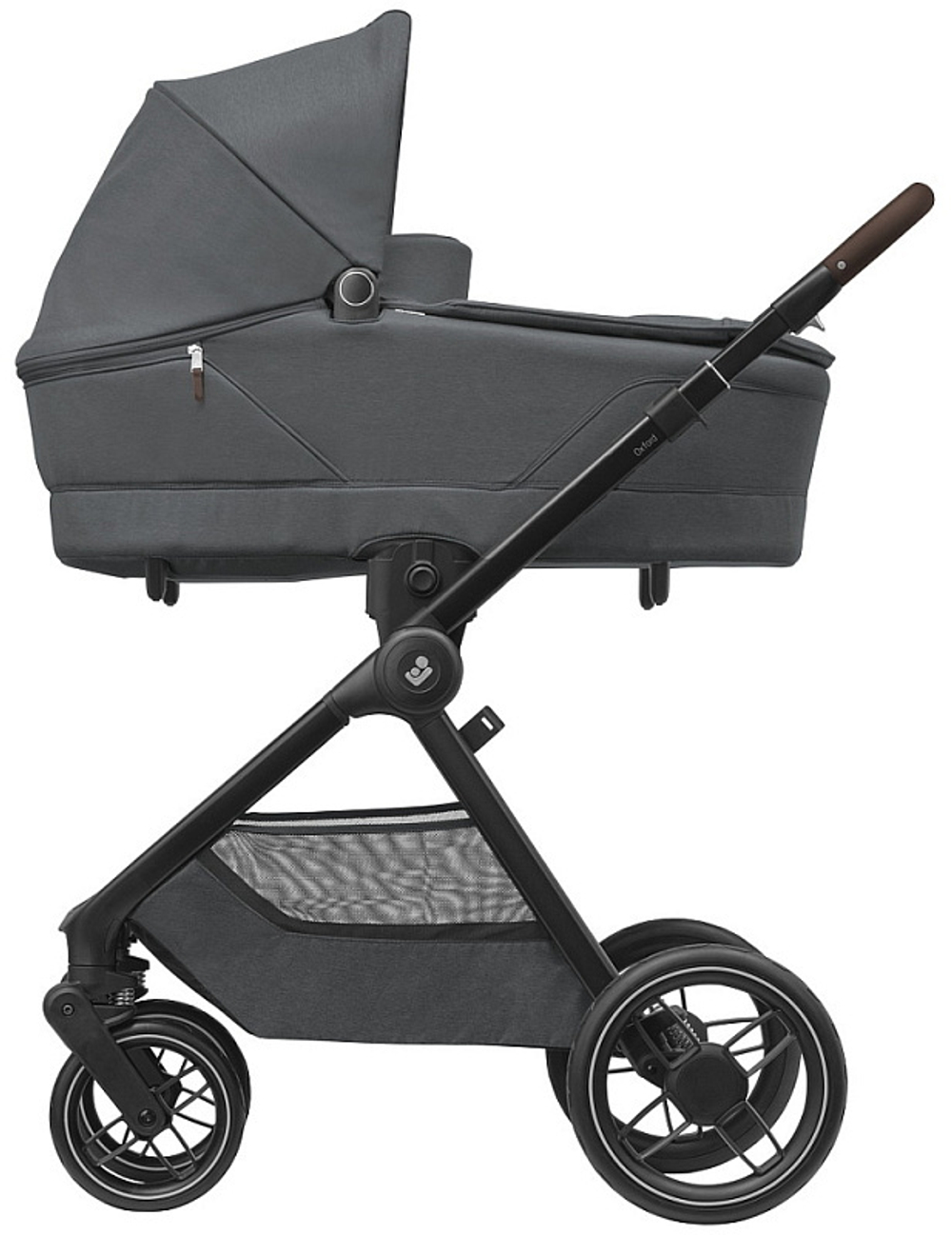 Коляска детская Maxi-Cosi Oxford Plus 3 в 1 с автокреслом CabrioFix Essential black 1978204110 PlusTwillic Graphite/Графит