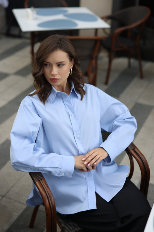 Рубашка "Dein" голубой