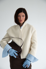 Пальто укороченное KIMONO