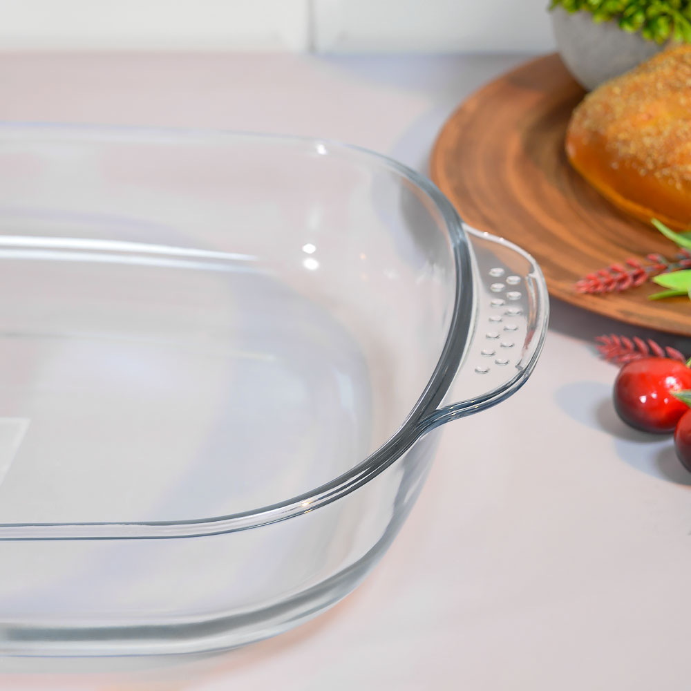 Форма жаропрочная 3,9л прямоугольная с ручками 41*26*6см тм Appetite