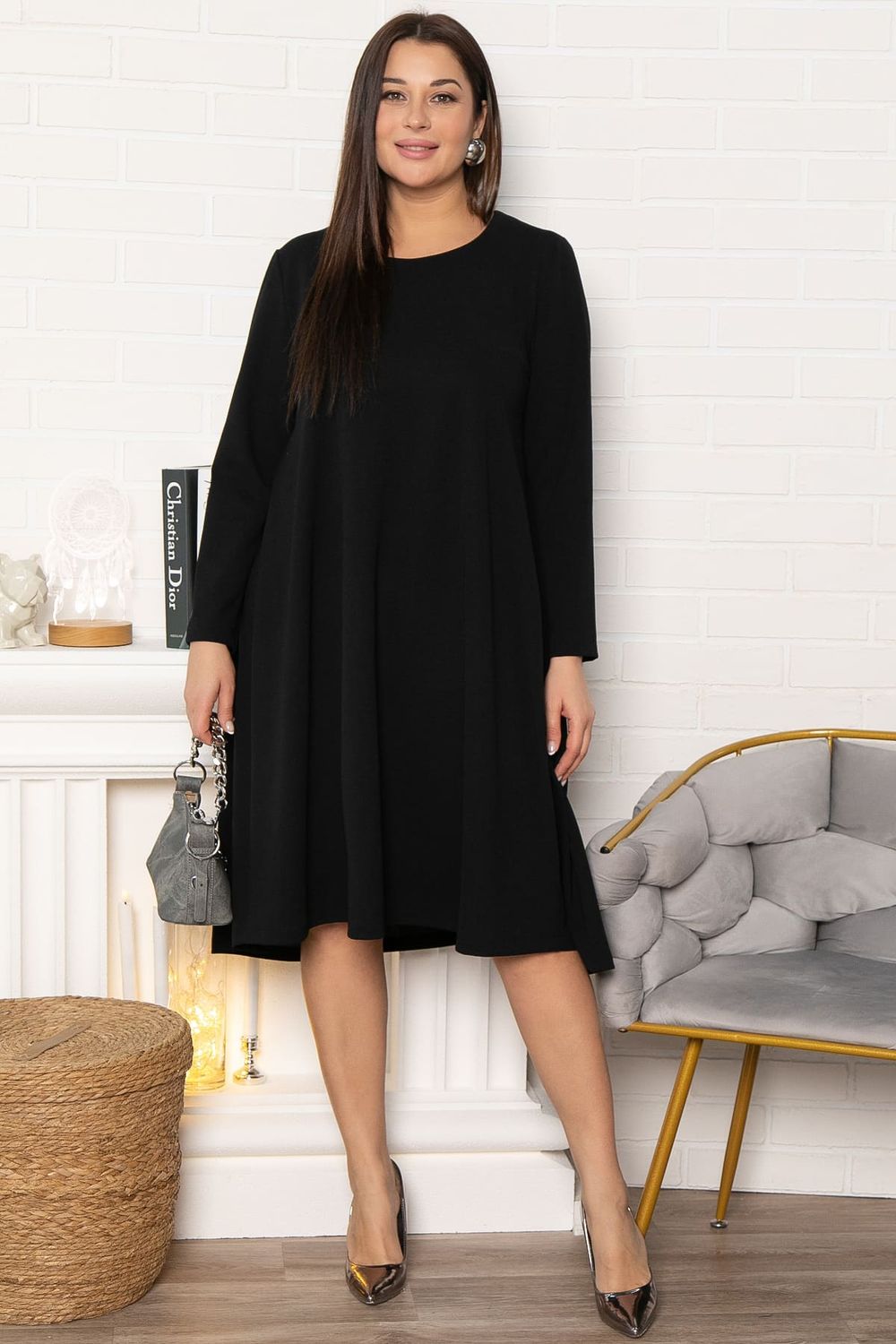 Платье Точка стиля (черное) П15013-16М LT Collection