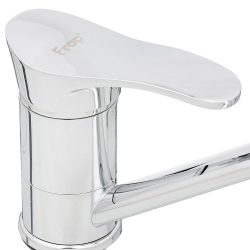 Смеситель для раковины, Frap, корот изл, с картриджем, хром, F4501-2