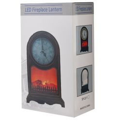 GAEM Часы настольные декоративные, L24,5 W13,5 H40 см, (подсветка, USB, 3xLR14 не прилаг.)