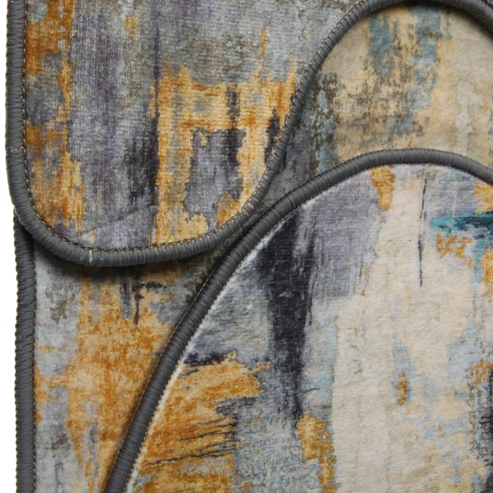 Набор для ванной и туалета 3 пр. «Милано» ( 2 коврика 50*80+50*40, 1 чехол на крышку унитаза)