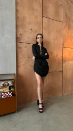 Платье Viper, Черный