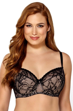 Бюстгальтер Tatiana с шитыми чашками plus size на поролоне (Размер: 65M) (Цвет: телесный)