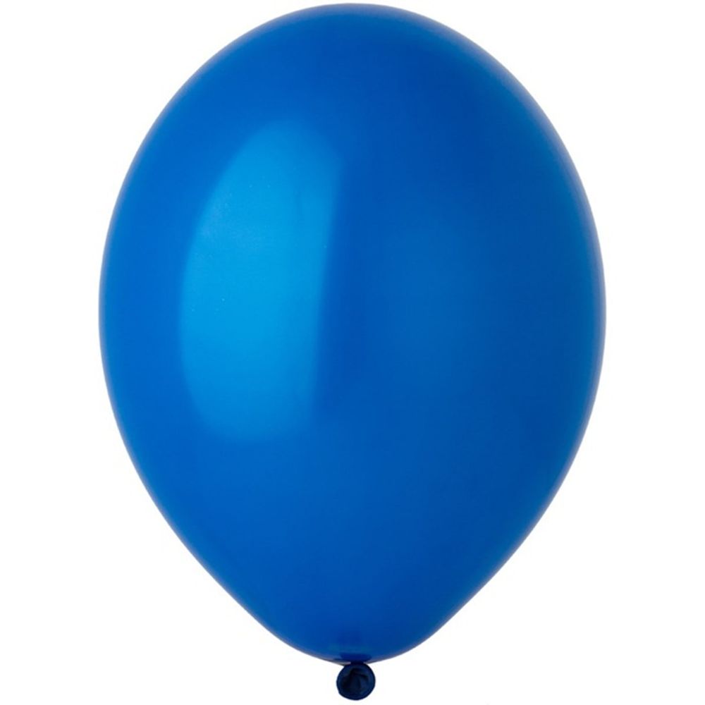 Воздушные шары Belbal, пастель 022 темно-синий, 50 шт. размер 14&quot; #1102-0019