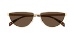 Солнцезащитные очки AM0456S Alexander McQueen - золотой(AM0456S)