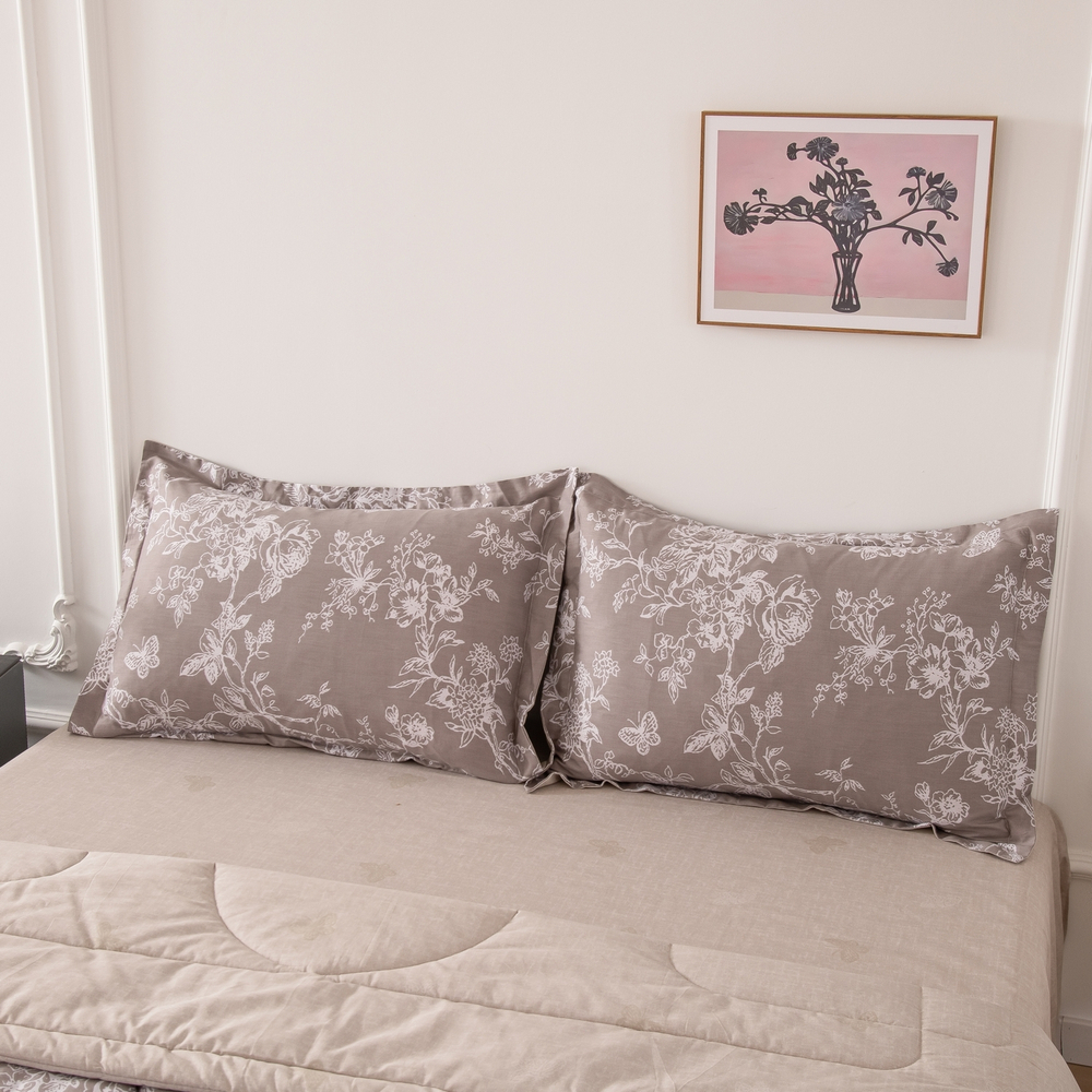 Комплект постельного белья Сатин с Одеялом 100% хлопок 160x80 на резинке OBR164