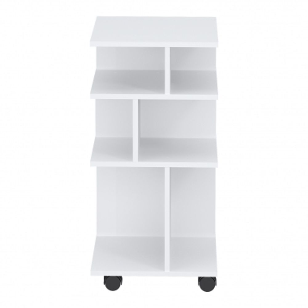 Стеллаж мобильный Париж (Белый), МФ 1+1, г. Уфа