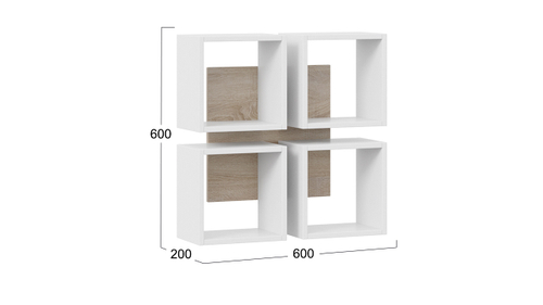 Полка настенная тип 8