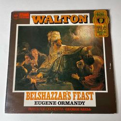 Винтажная виниловая пластинка LP Walton Eugene Ormandy Юджин Орманди, George Szell, Belshazzar's Feast / Partita For Orchestra (Англия 1969)