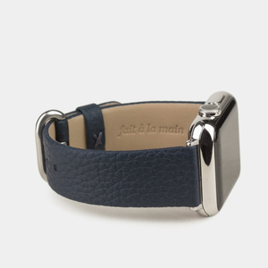 Ремешок кожаный для Apple Watch 40/41mm Classic цвета синий