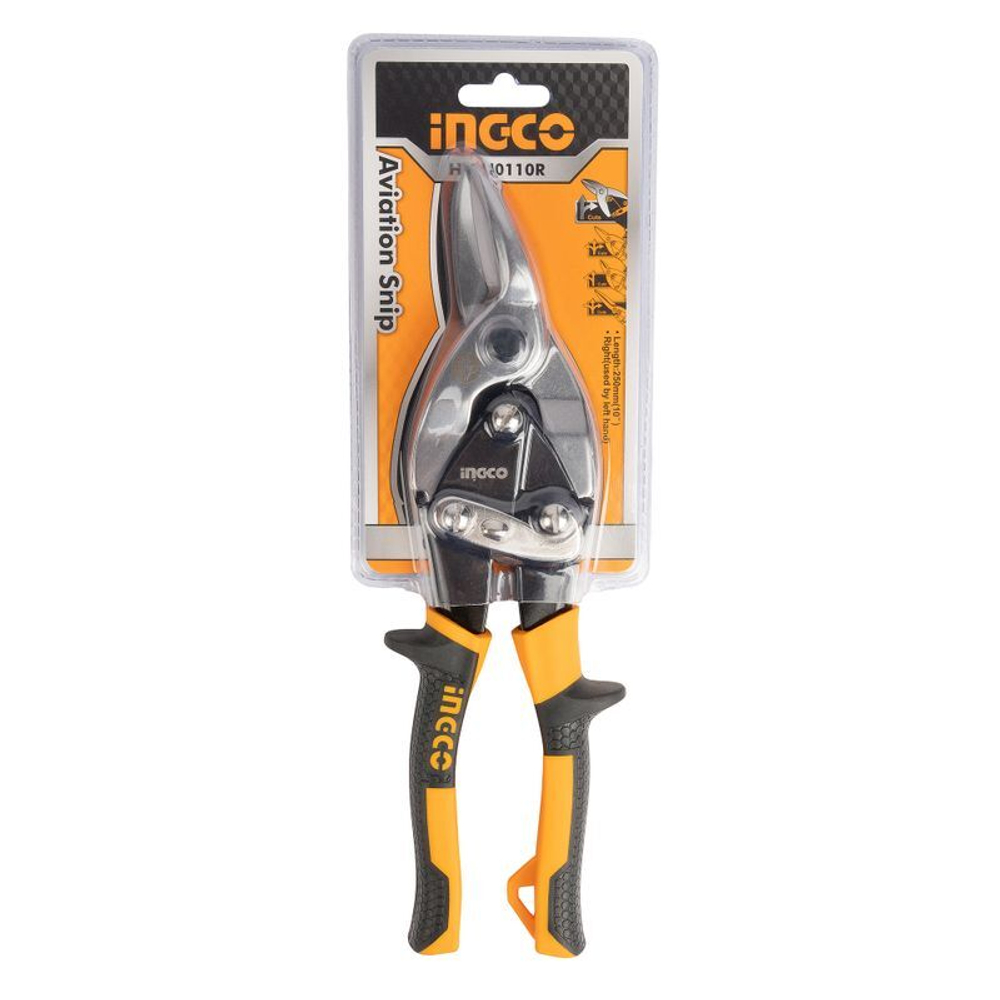 Ножницы по металлу INGCO правый рез 250 мм
