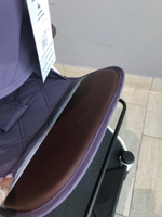 Коляска прогулочная Babalo 2024 Фиолетовый текстиль на белой раме