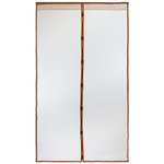 Сетка антимоскитная 120*210см на магнитах "Капутомоскито" дизайн "Птички" коричневая