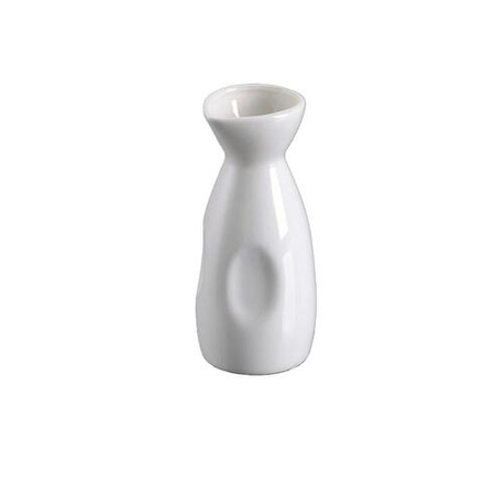 Соусник 250 мл бутылочка для соевого соуса, саке d 6,3 см h14,5 см белый фарфор NEW P.L. [6]