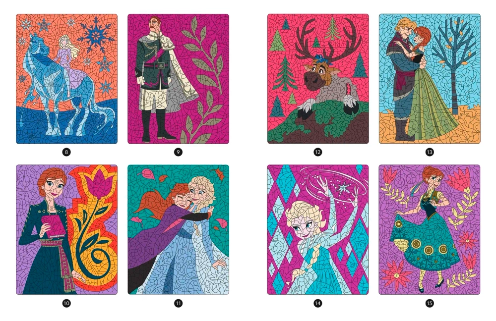 Холодное сердце - Волшебные раскраски - Тайны (7+) - Disney