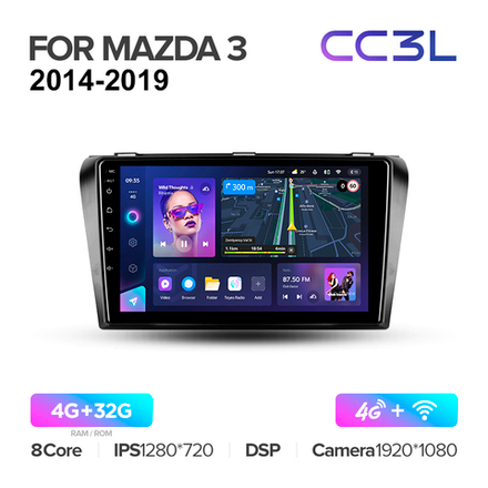 Teyes CC3L 9"для Mazda 3, Axela 2014-2019