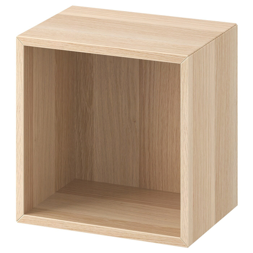 Полка IKEA EKET (ЭКЕТ), Натуральный, с креплением, 35х25х35 см