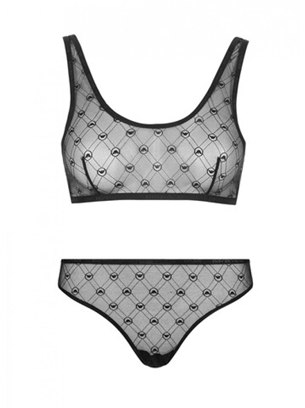 Бюстгалтер+трусы женские Bralette+Brief Set EA UNDERW