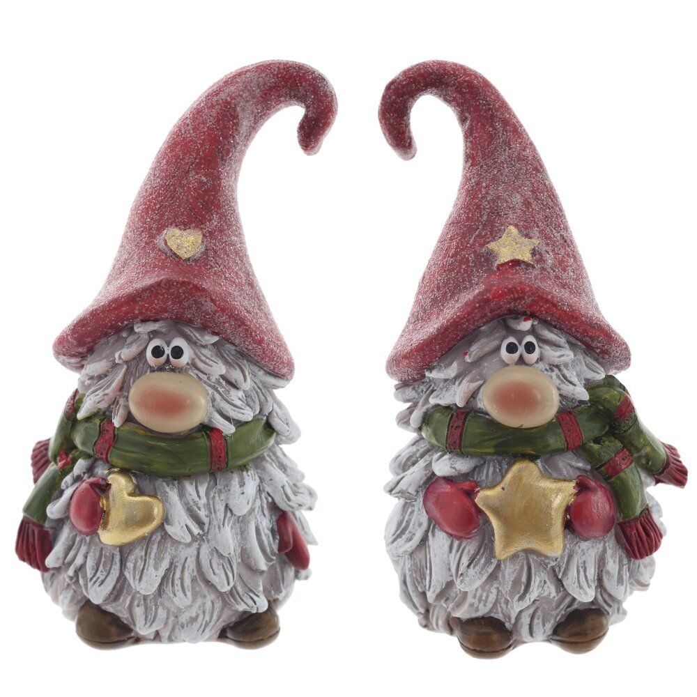 GAEM Фигурка декоративная "Гном", L5,5 W6 H10 см, 2в.