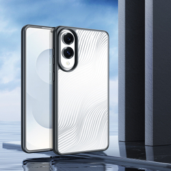 Чехол прозрачный с мягкими рамками от Dux Ducis для Samsung Galaxy S25 Edge, серия Aimo Series Case