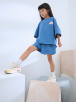 Футболка и шорты в комплекте для девочки Next AM0-158, Синий