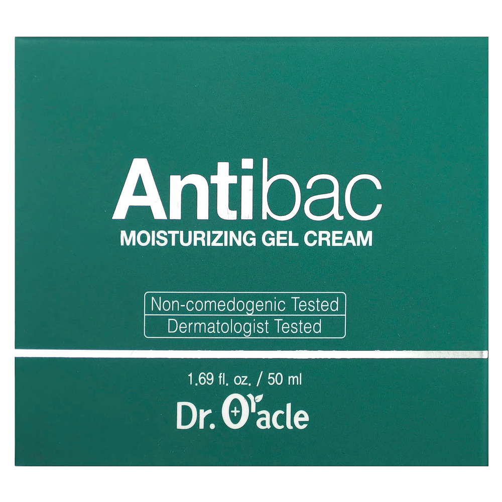 Dr. Oracle, Antibac, увлажняющий гель-крем, 50 мл (1,69 жидк. унц.)