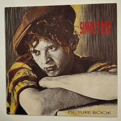 Винтажная виниловая пластинка LP Simply Red Picture Book (Germany 1985)