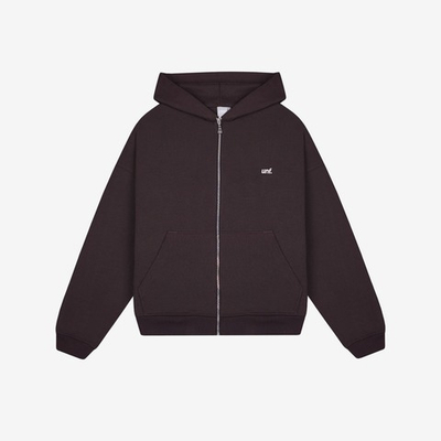Худи UNIFORM Heavy Zip unf. коричневый
