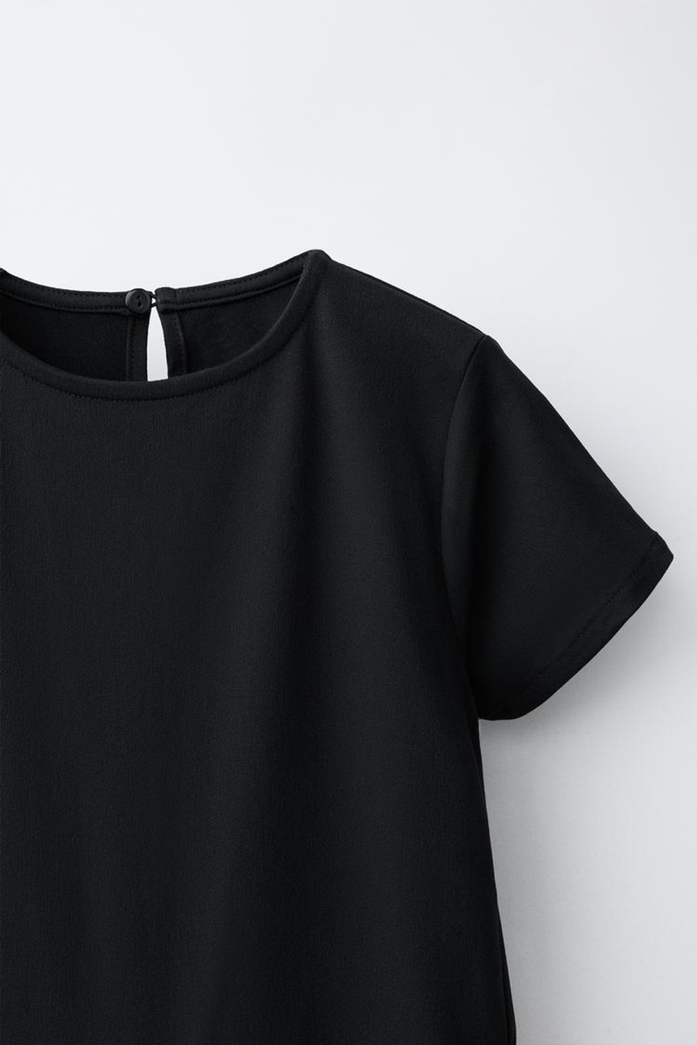 ZARA ДЛИННЫЙ КОМБИНЕЗОН С ШАРФОМ, ЧЕРНЫЙ