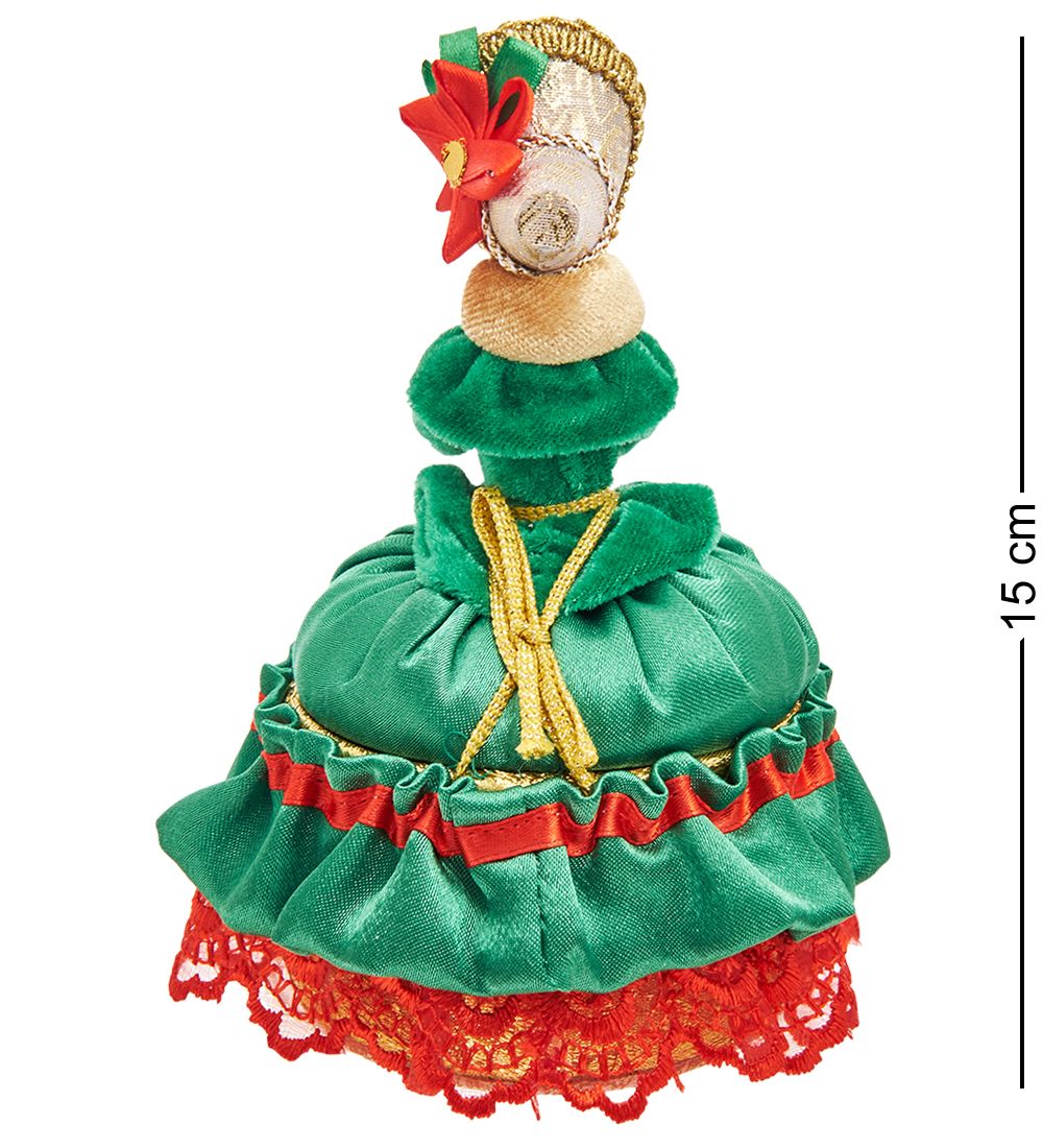 Народные промыслы RK-734/ 5 Кукла-шкатулка «Дама с муфтой»