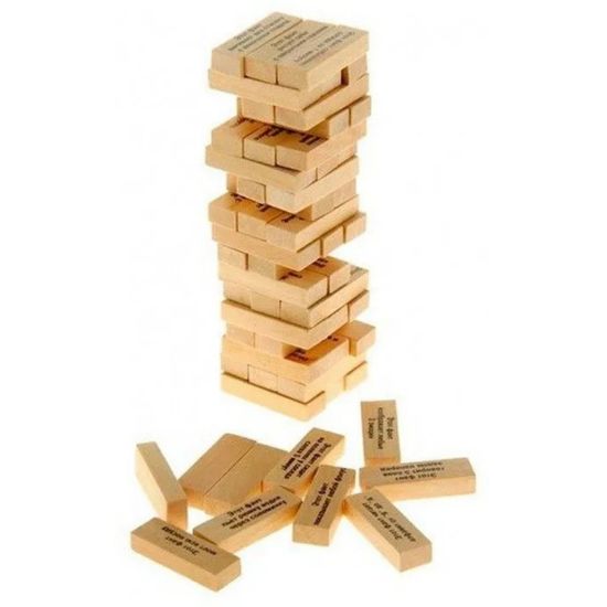 Настольная игра Башня с заданиями для взрослых
