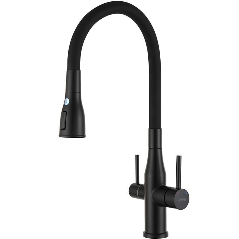 Смеситель для кухни с гибким изливом Gappo G4399-66
