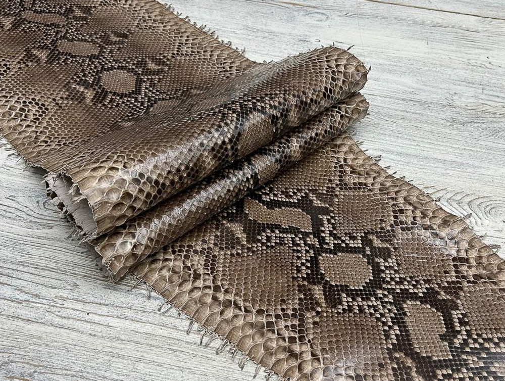 Elwin Lucido Terra (0,4-0,6 мм), натуральная кожа питона