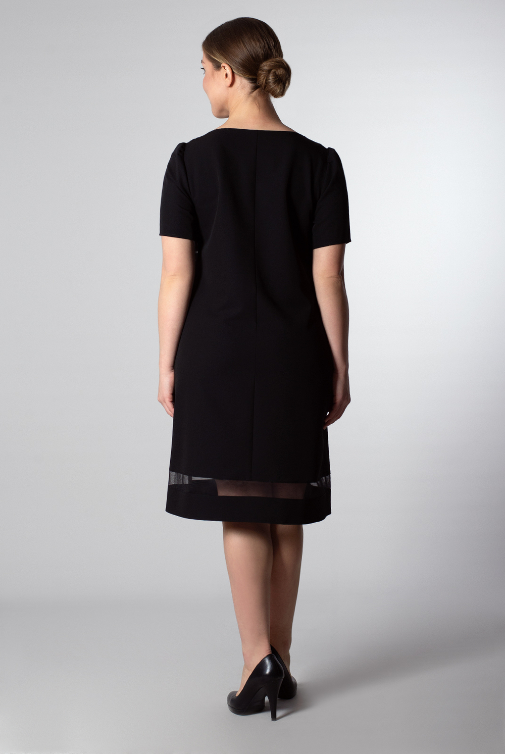 Платье женское 3460зпа, черный #85Ч053460зпа