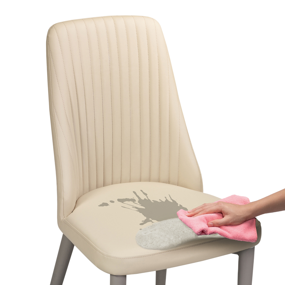 Стул на металлокаркасе Woodville Фена R латте, капучино