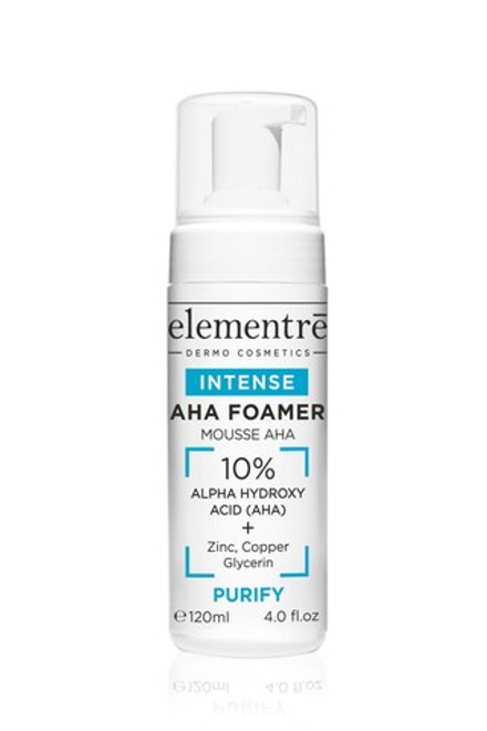 Пенка-пилинг с Альфа-гидрокислотами - 10% ALPHA HYDROXY ACID - AHA FOAMER 120 ml. от Elementrè Dermo Cosmetics, Швейцария