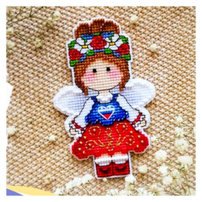 "Дюймовочка Русская Весна"-03893(14) вышивка