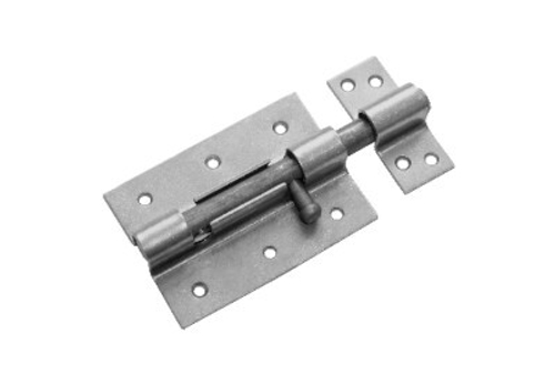 Засов дверной Домарт ЗД-80 без покр. d-13мм / 9814