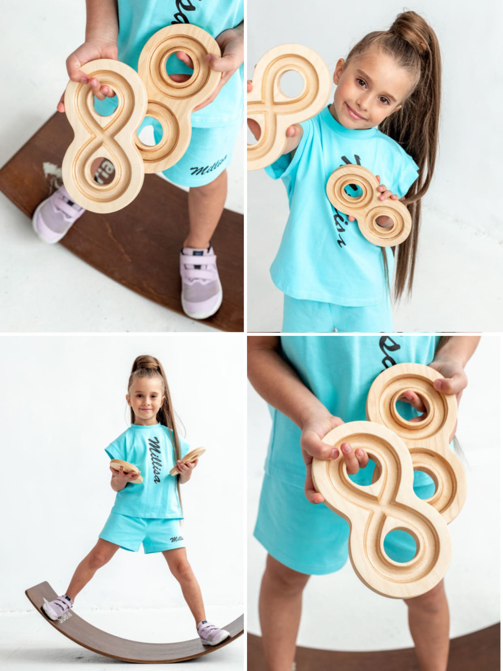 Нейротренажер  умная восьмерка для ладошек - комплект из 2 штук