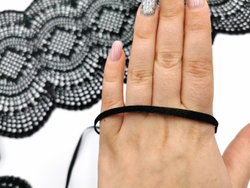 _Резинка для укрепления, 4мм, черный, м (Арт: RU-170)