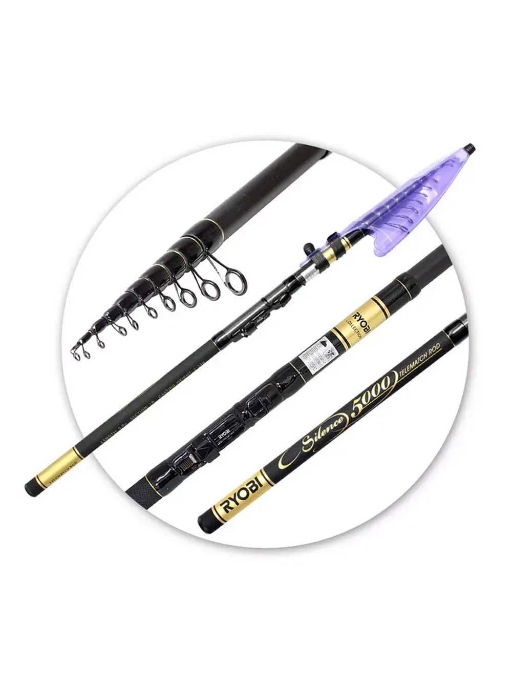 Удилище телескопическое SILENCE 4500 05-25g